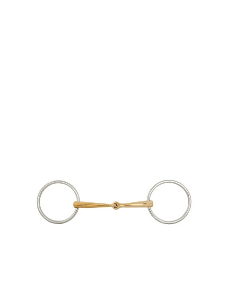 BR Single Jointed Loose Ring Snaffle Soft Contact 14 mm Ø 70 mm
