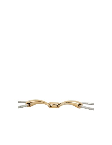 BR Double Jointed Loose Ring Snaffle Soft Contact 14 mm