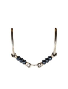 BR Double Jointed Loose Ring Snaffle Sweet Iron 16 mm 2