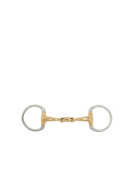 BR Double Jointed Eggbutt Snaffle Soft Contact 16 mm Ø 55 mm