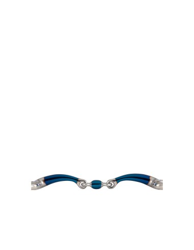 BR Double Jointed Eggbutt Snaffle Sweet Iron 14 mm