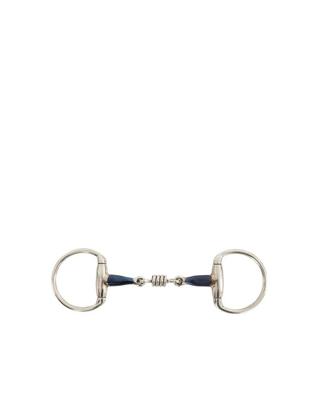 BR Double Jointed Eggbutt Snaffle Sweet Iron 14 mm