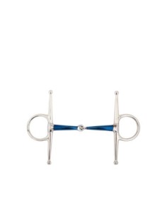 BR Single Jointed Full Cheek Snaffle Sweet Iron 14 mm