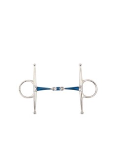 BR Double Jointed Full Cheek Snaffle Sweet Iron 14 mm