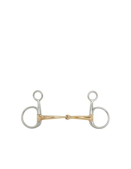 BR Baucher-Trense einfach gebrochen Soft Contact 14 mm Cheeks 110 mm