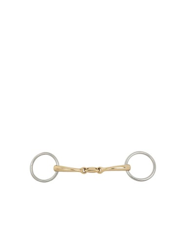 BR Double Jointed Loose Ring Bradoon Soft Contact 12 mm Ø 50 mm