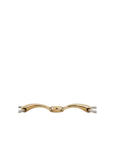 BR Double Jointed Loose Ring Bradoon Soft Contact 12 mm Ø 50 mm