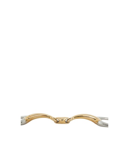 BR Double Jointed Eggbutt Bradoon Soft Contact 12 mm Ø 50 mm