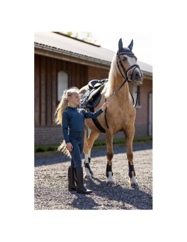 BR Mini Horse Zip-up Longsleeve Shirt