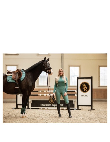 BR CLX long-sleeve zip-up shirt dames