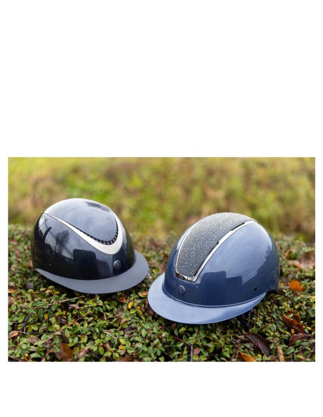 BR Riding Helmet Omega Glamourous Glossy