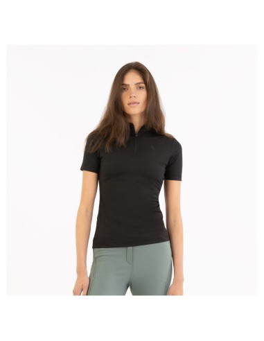 BR half-zip shortsleeve shirt Ida dames