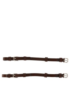 BR Cheekpieces - Oak/Silver