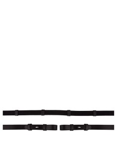 BR Gurtzügel - Schwarz/Silber