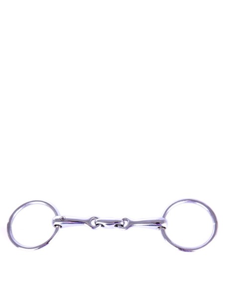 BR Double Jointed Loose Ring Snaffle Pony 14 mm