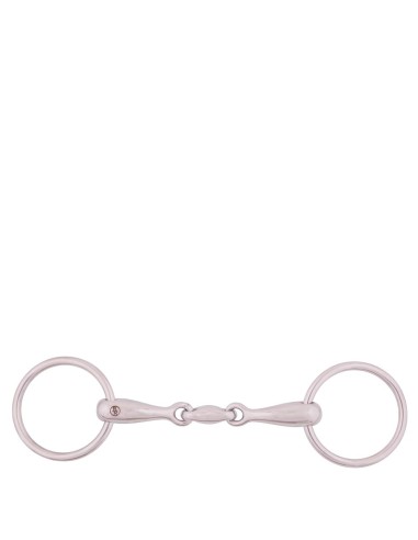 Filet à anneaux double brisure BR 16 mm