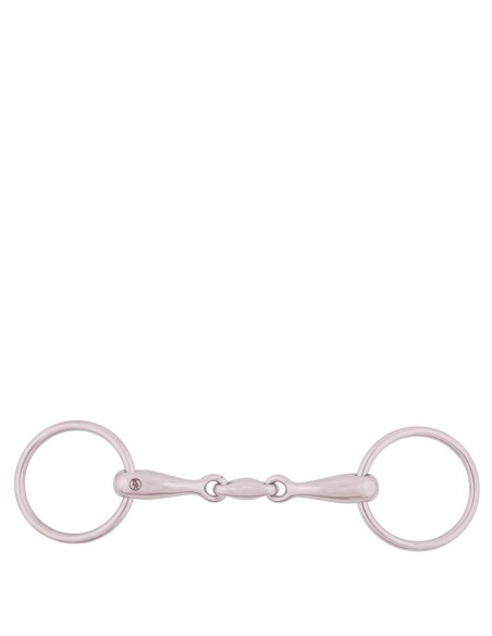 Filet à anneaux double brisure BR 16 mm