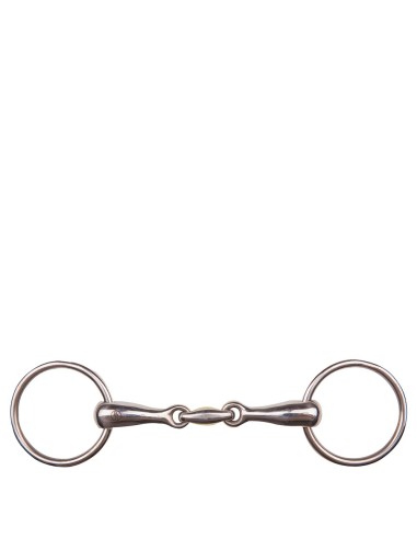Filet à anneaux double brisure BR 18 mm