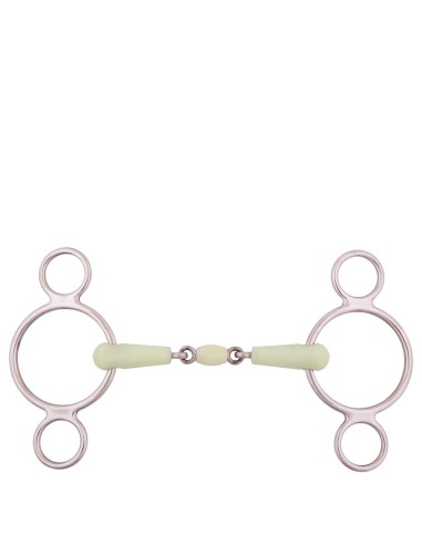 Filet réglable 3 anneaux double brisure BR Apple Mouth 18 mm