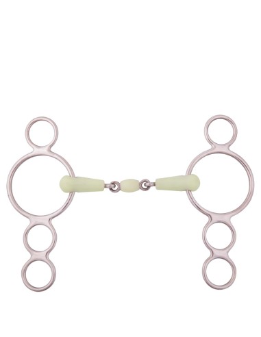 BR Double Jointed Four Ring Gag Apple...