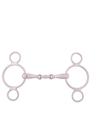 BR doppelt gebrochene 3-Ringtrense 18 mm