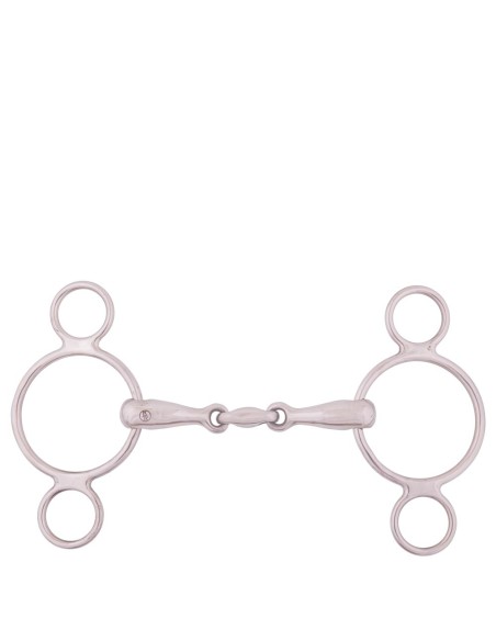Filet réglable 3 anneaux double brisure BR 18 mm