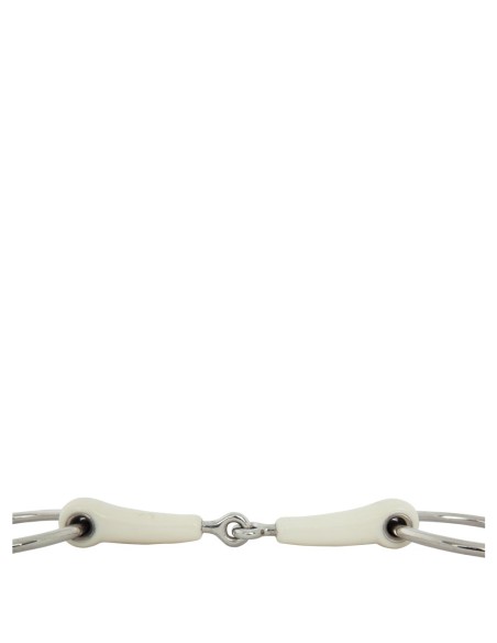 Mors à anneaux simple brisure BR Combo Comfort 18 mm Ø 70 mm