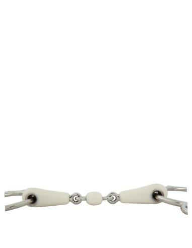 BR Double Jointed Three Ring Gag Combo Comfort 18 mm Ø Centre Ring 70 mm