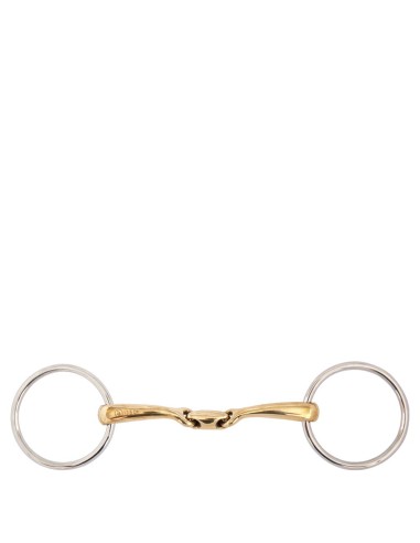Mors à anneaux double brisure BR Soft...