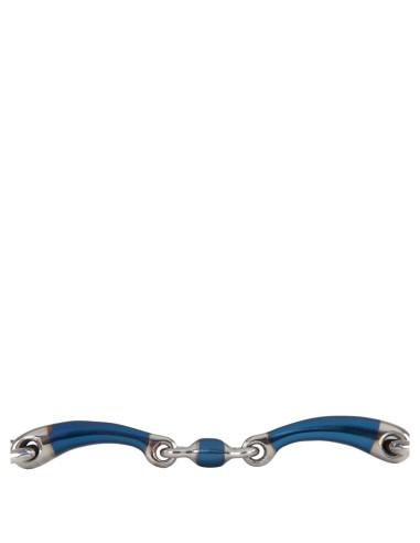 BR Double Jointed Loose Ring Snaffle Sweet Iron 14 mm