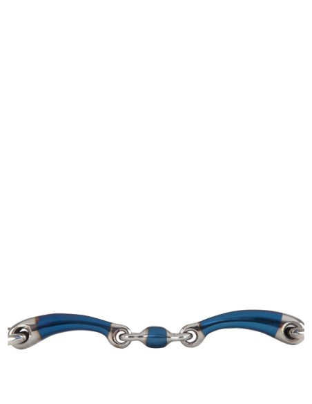 Mors à anneaux double brisure Sweet Iron 14 mm