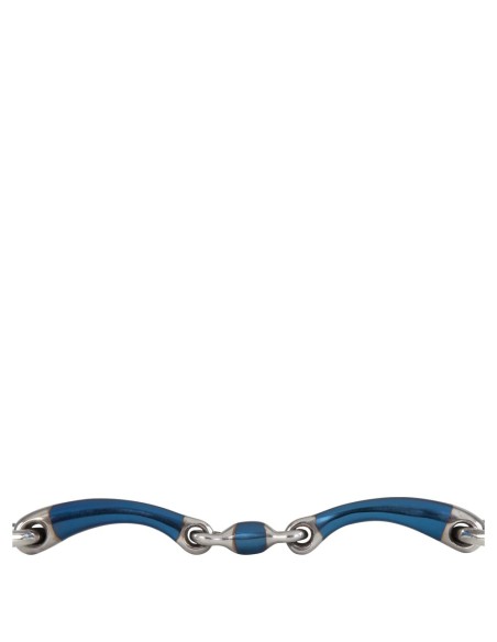 Mors à anneaux double brisure Sweet Iron Magic System 14 mm