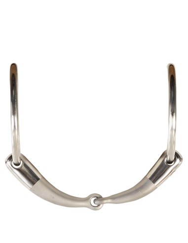 BR Single Jointed Loose Ring Snaffle Satin Sense 16mm