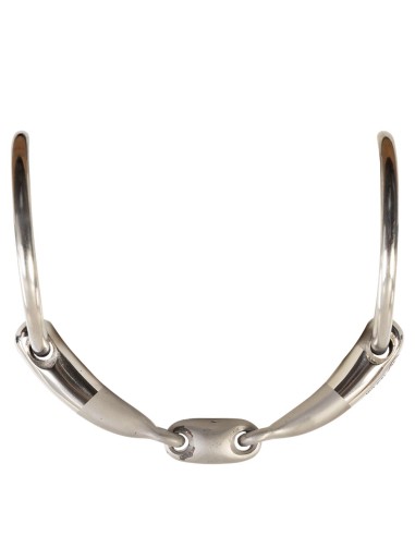 BR Double Jointed Loose Ring Snaffle Satin Sense 16mm