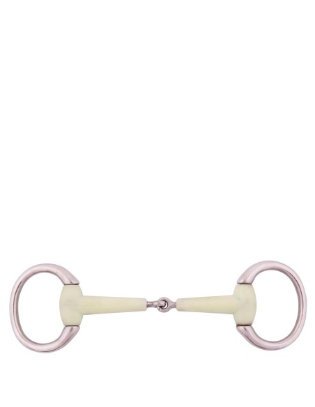 BR Single Jointed Eggbutt Snaffle Pony Apple Mouth 15 mm