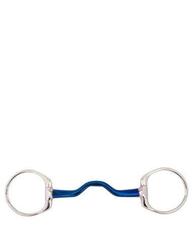 BR Mullen Mouth Eggbutt Snaffle Sweet Iron 14 mm