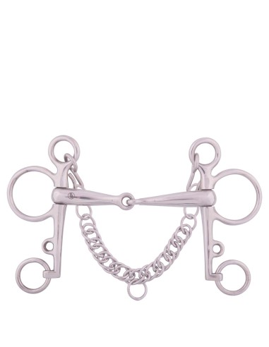 BR einfach gebrochenes Pelham 18 mm