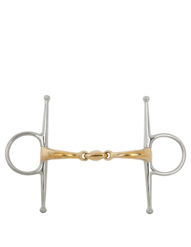 BR Knebeltrense doppelt gebrochen Soft Contact 14 mm Shanks 127 mm
