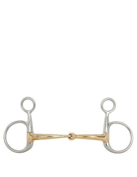 Mors Baucher simple brisure BR Soft Contact 14 mm Cheeks 110 mm