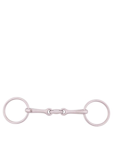 Mors de filet double brisure BR 13 mm