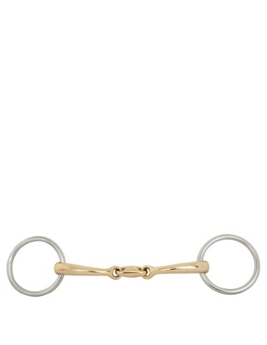 Mors de filet double brisure BR  Soft Contact 10 mm Ø 50 mm