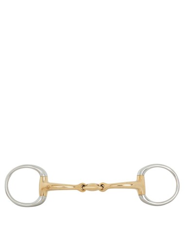 Mors de filet de bride double brisure...