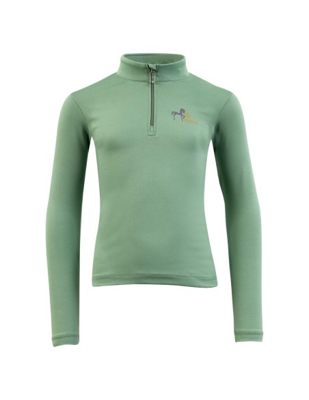 BR Mini Horse Zip-up Longsleeve Shirt