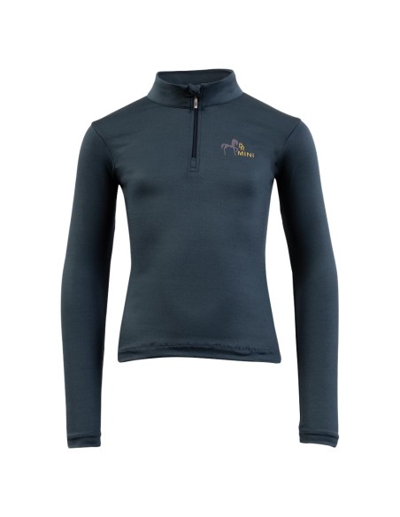 BR Mini Horse Zip-up Longsleeve Shirt