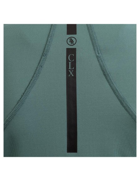BR CLX long-sleeve zip-up shirt dames