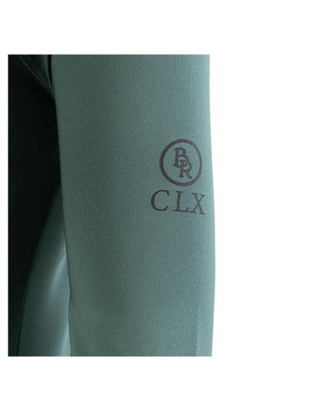 BR CLX long-sleeve zip-up shirt dames