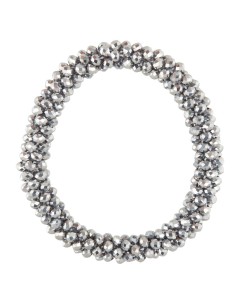 BR haarelastiek Kiki  - Zilver