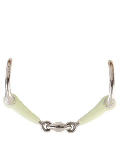 BR Double Jointed Eggbutt Snaffle Apple Mouth 14mm