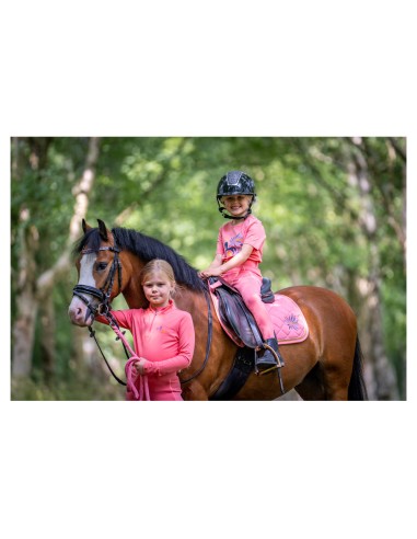 BR Mini Horse Zip-up Longsleeve Shirt