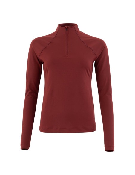 Chemise zippée manches longues BR CLX femme